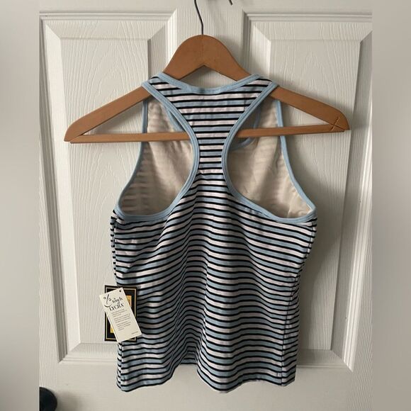 🆕 Everlast CoolMax Moisture Wicking Striped Stretch Sport Tank Women's XL - Picture 3 of 6